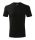 Unisex környakas póló, fekete, 160 g/m²