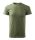 Férfi környakas póló, khaki, 160 g/m2