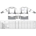 PORTWEST KÉTTÓNUSÚ JÓL LÁTHATÓSÁGI PULÓVER