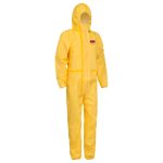 Egyszer használatos vegyszerálló védőoverál (3/4/5/6 típus)