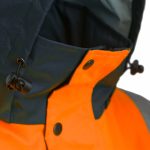 Jól-láthatósági bélelt télikabát