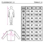 Jól-láthatósági bélelt télikabát