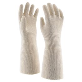 Kétszálas kötött cérnakesztyű