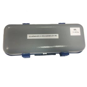   Elsősegély felszerelés "III" - munkahelyek részére, 51-100 főig - keménydobozos