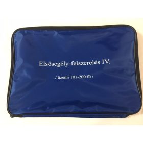   Elsősegély felszerelés "IV" - munkahelyek részére, 101-200 főig - gyöngyvásznas