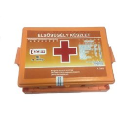   Elsősegély felszerelés "III" - munkahelyek részére, 51-100 főig - fali tartóval
