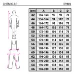 Vegyszerálló mellesnadrág