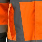 Jól-láthatósági multifunkciós télikabát és softshell dzseki