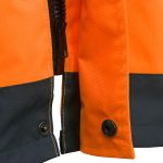 Jól-láthatósági multifunkciós télikabát és softshell dzseki