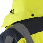 Jól-láthatósági multifunkciós télikabát és softshell dzseki