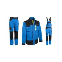   COMFORT ruhák, kék-fekete-fluoreszcens sárga